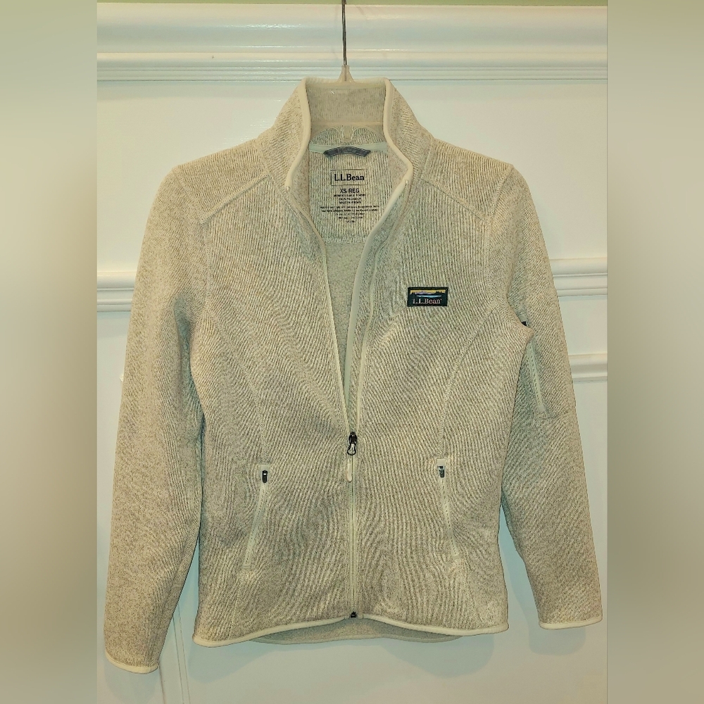 L.L. Bean Women's Beige Utility Jacket